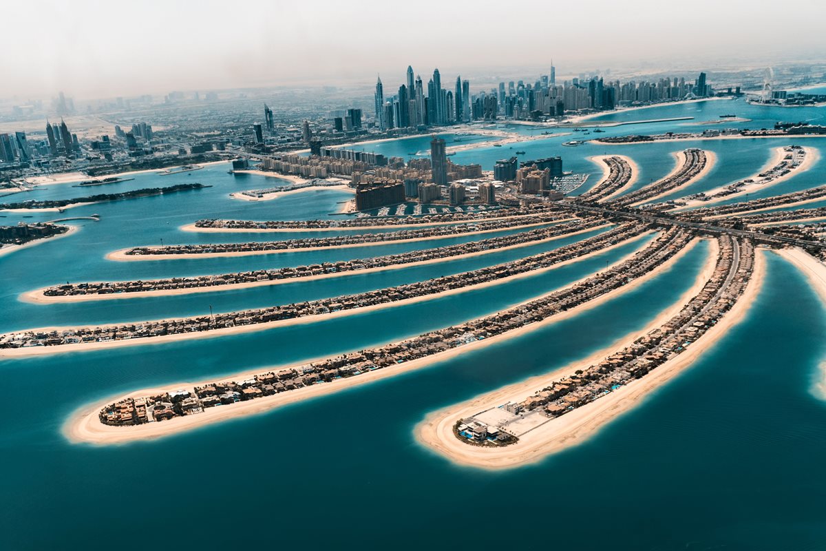 Umelý ostrov Dubaj