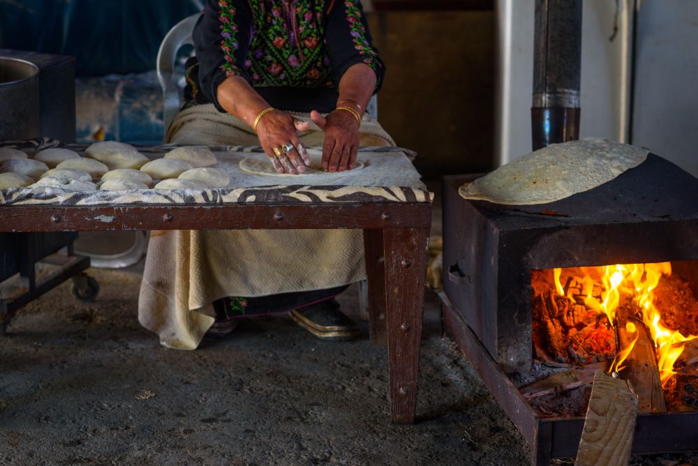 Príprava arbského chleba