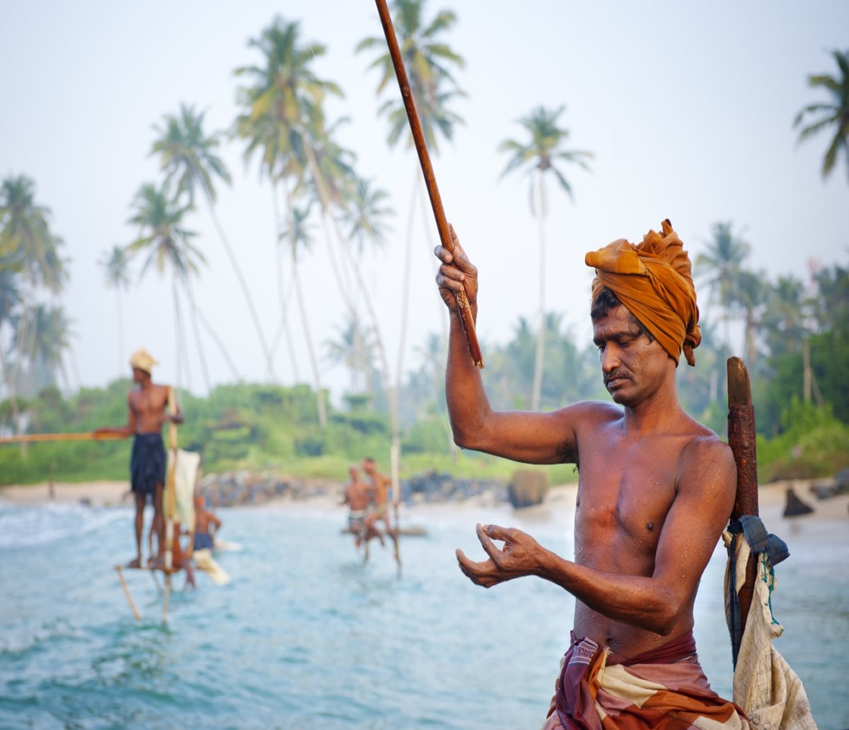 Rybári na Srí Lanke