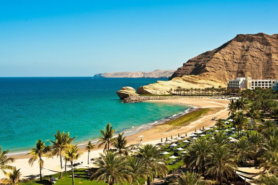 Pláže v Ománe