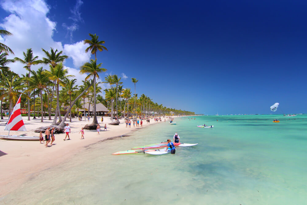 Pláž Bavaro, Punta Cana, Dominikánska republika