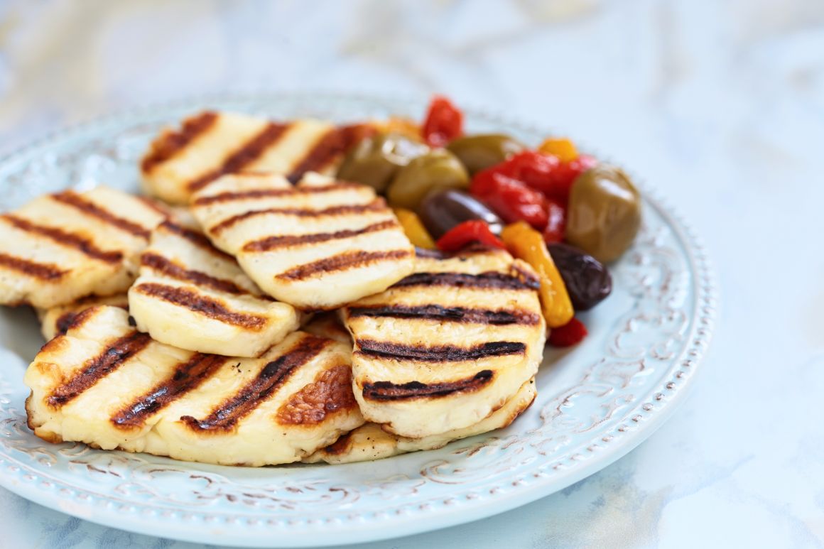 Cyperské haloumi/hallim