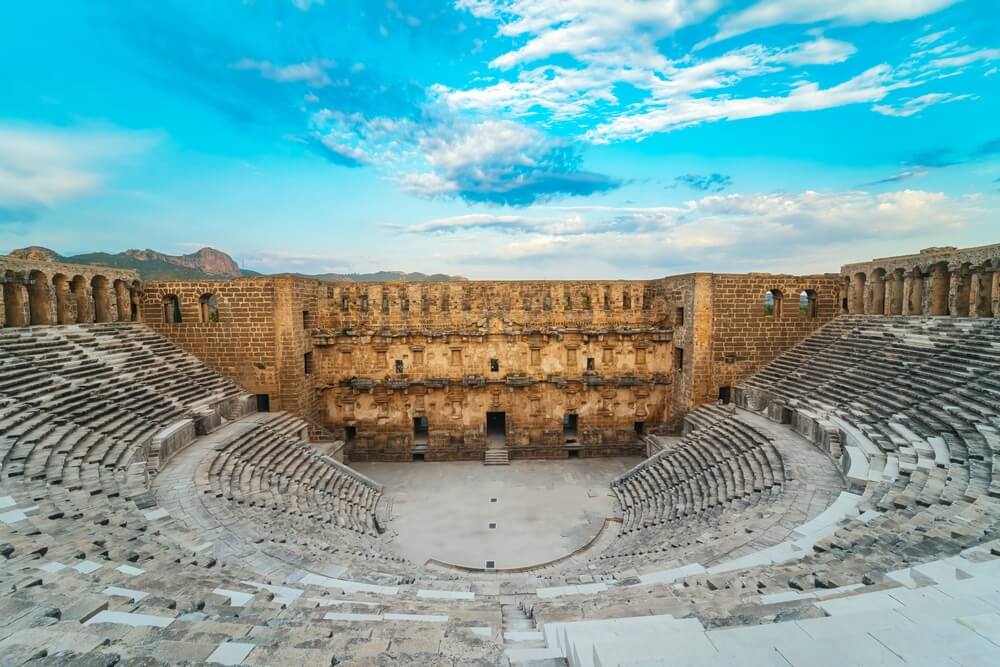 Divadlo Aspendos, Antalya Divadlo Aspendos, Antalya