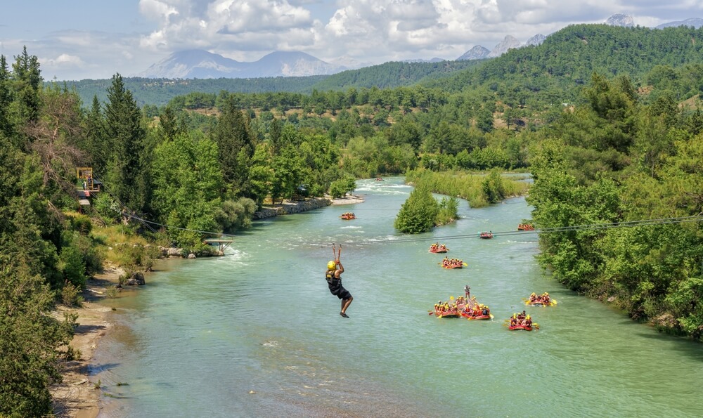 Zipline v Antalyi Zipline v Antalyi