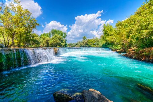 Vodopády Manavgat, Side, Turecko