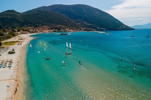 Windsurfing na Vasiliki