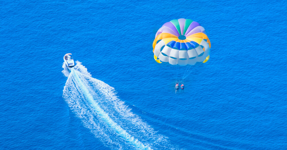 Parasailing v Antalyi Parasailing v Antalyi